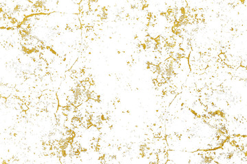 Gold splashes Texture. Brush stroke design element.