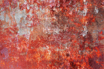 Obraz na płótnie Canvas Abstract texture of rusty metal background.