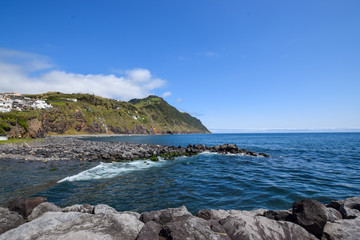 natural scenery at the azores island