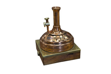 model, reduced copy of the fermentation brewing tank