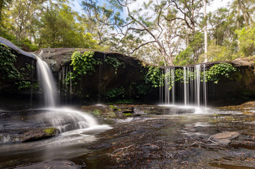 Naklejka premium horse show falls southern highlands belmore falls 