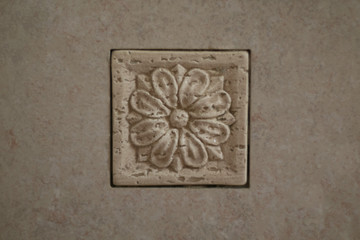 ornament on the wall