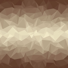 Abstract Brown Polygonal Background