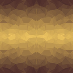 Abstract Brown Polygonal Background
