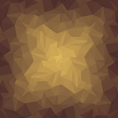 Abstract Brown Polygonal Background
