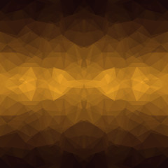 Abstract Brown Polygonal Background