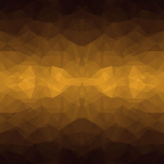 Abstract Brown Polygonal Background