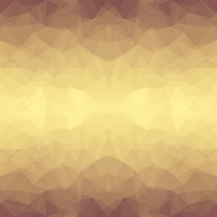 Abstract Brown Polygonal Background