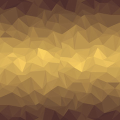 Abstract Brown Polygonal Background
