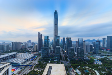 Obraz premium Shenzhen city skyline