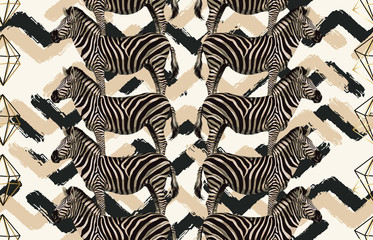 Vintage Beautiful and trendy Seamless Tropical Summer Pattern design in super high resolution. Pattern Decoration Texture. Vintage Style Design for Fabric Print, Wallpaper Background.