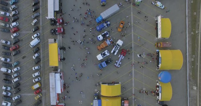 Flying above the fair