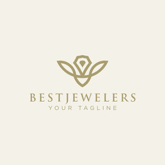 Best Jewelers Logo - Vector logo template