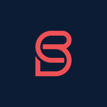 Initial SCB Logo - Vector logo template