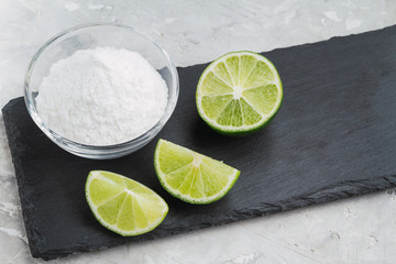 Baking soda and lemon