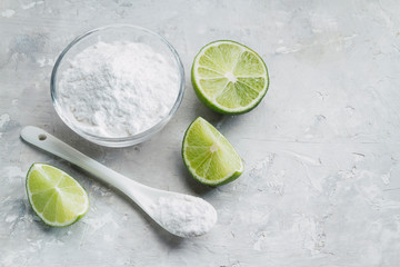 Baking soda and lemon