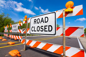 Road closed