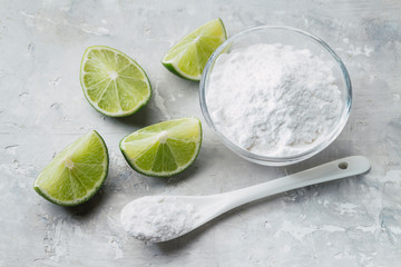 Baking soda and lemon