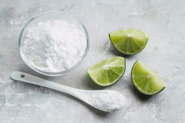 Baking soda and lemon