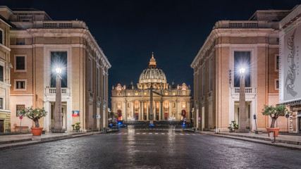 Obraz premium Roma, piazza San Pietro