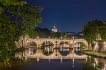 Fototapeta premium Roma, cupola di San Pietro
