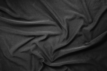 Fototapeta premium black silk cloth background,black fabric cotton