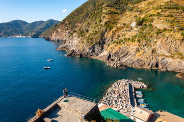 Vernazza in the Cinque Terre, Italy