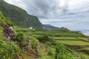 Farmland and White Church