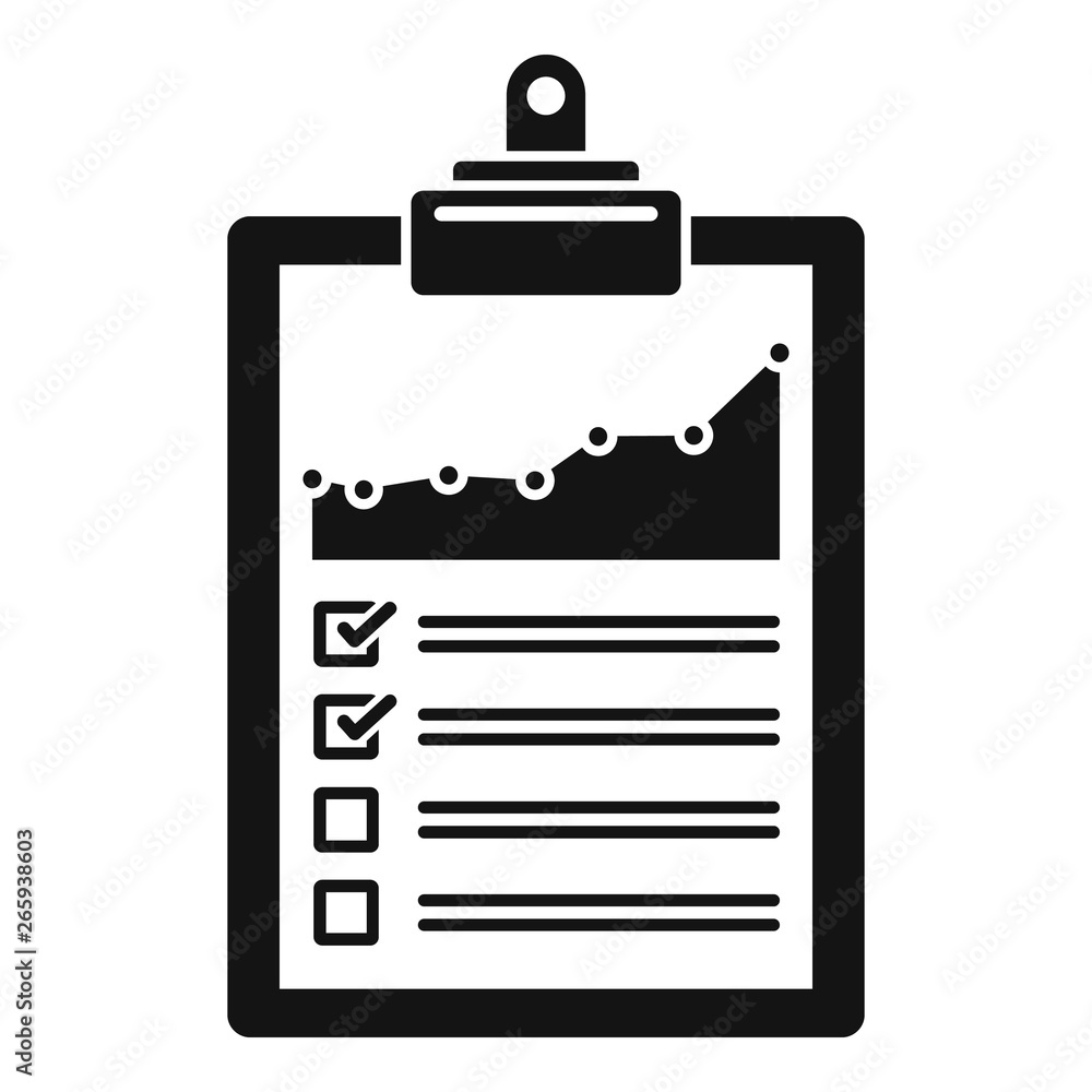 Poster management diagram icon. simple illustration of management diagram vector icon for web design isolat