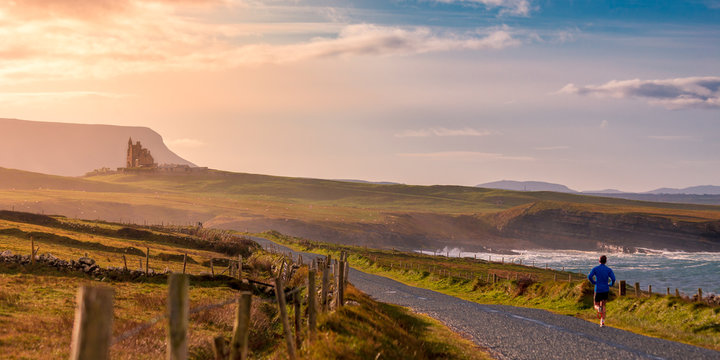 Running in Mullaghmore