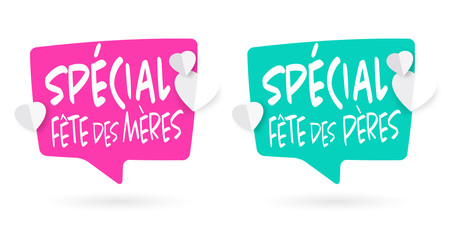 Spécial fête des Mères / Spécial fête des Pères