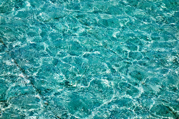 噴水面のユニークな模様