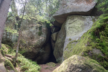 felsenlabyrinth luisenburg in Bayern