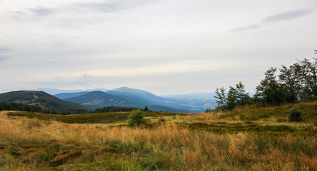 Beautiful sky in the mountain mountains