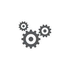 gear vector icon concept, isolated on white background