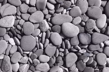 dry river shore pebbles texture - cute abstract photo background