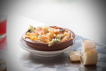 pasta salad, mediterranean diet