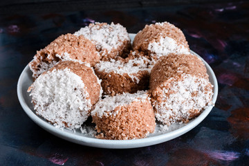 Puttu, or pittu, is a breakfast dish in Indian state of Kerala, Tamil Nadu, parts of Karnataka, and Sri Lanka. 