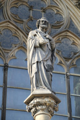 Obraz premium Notre dame in Paris after Fire.