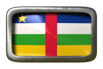 Central African Republic flag sign