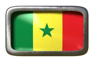 Senegal flag sign