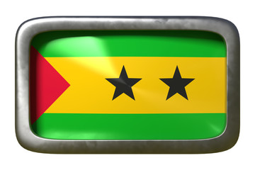 Sao Tome and Principe flag sign