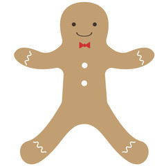 ジンジャーブレットマンのイラスト