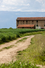 Old building in the countryside - photograph