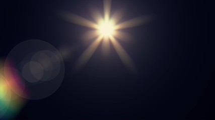 lights optical lens flares shiny bokeh illustration art background new natural lighting lamp rays effect colorful bright stock image