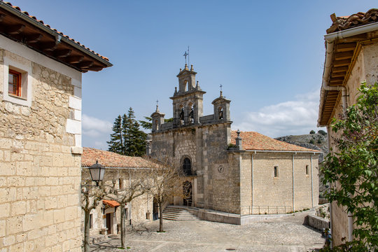 Sanctuary of Santa Casilda in Salinillas de Bureba, Briviesca (Burgos). Dedicated to the princess of the Sultan of Toledo who converted to Christianity