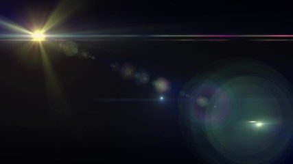 lights optical lens flares shiny bokeh illustration art background new natural lighting lamp rays effect colorful bright stock image