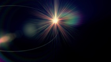 Fototapeta premium lights optical lens flares shiny bokeh illustration art background new natural lighting lamp rays effect colorful bright stock image