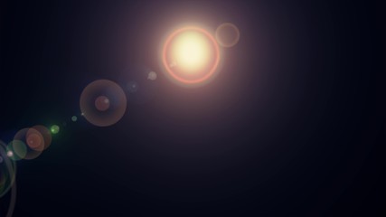 lights optical lens flares shiny bokeh illustration art background new natural lighting lamp rays effect colorful bright stock image