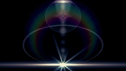 lights optical lens flares shiny bokeh illustration art background new natural lighting lamp rays effect colorful bright stock image